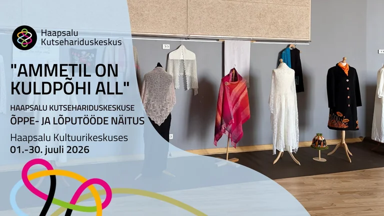 Tasuta „Ammetil on kuldpõhi all” Haapsalus 29. septembril