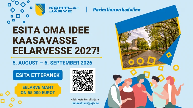 Kohtla-Järve ootab elanike ideid 55 000 euro suuruse eelarve jaoks: what residents need to know