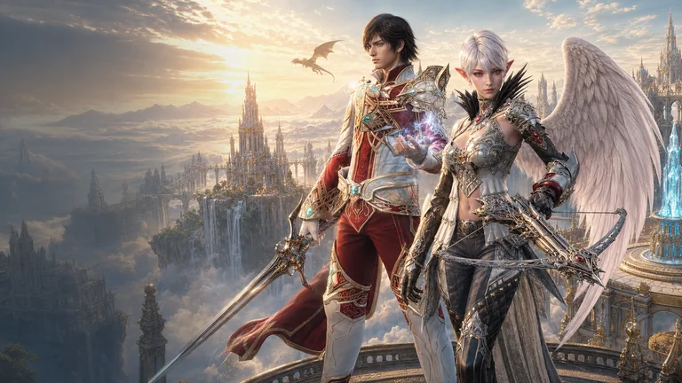 Lineage2AI AI MMORPG projekti illustratsioon 3