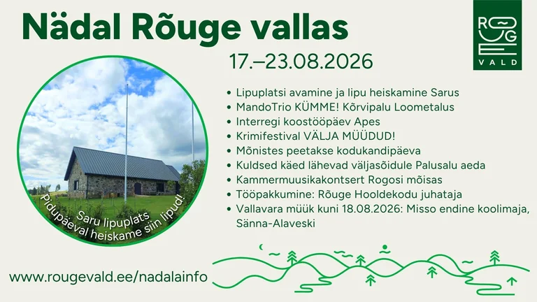 Mõniste kodukandipäev: 22. augustil tasuta kava õhtuni